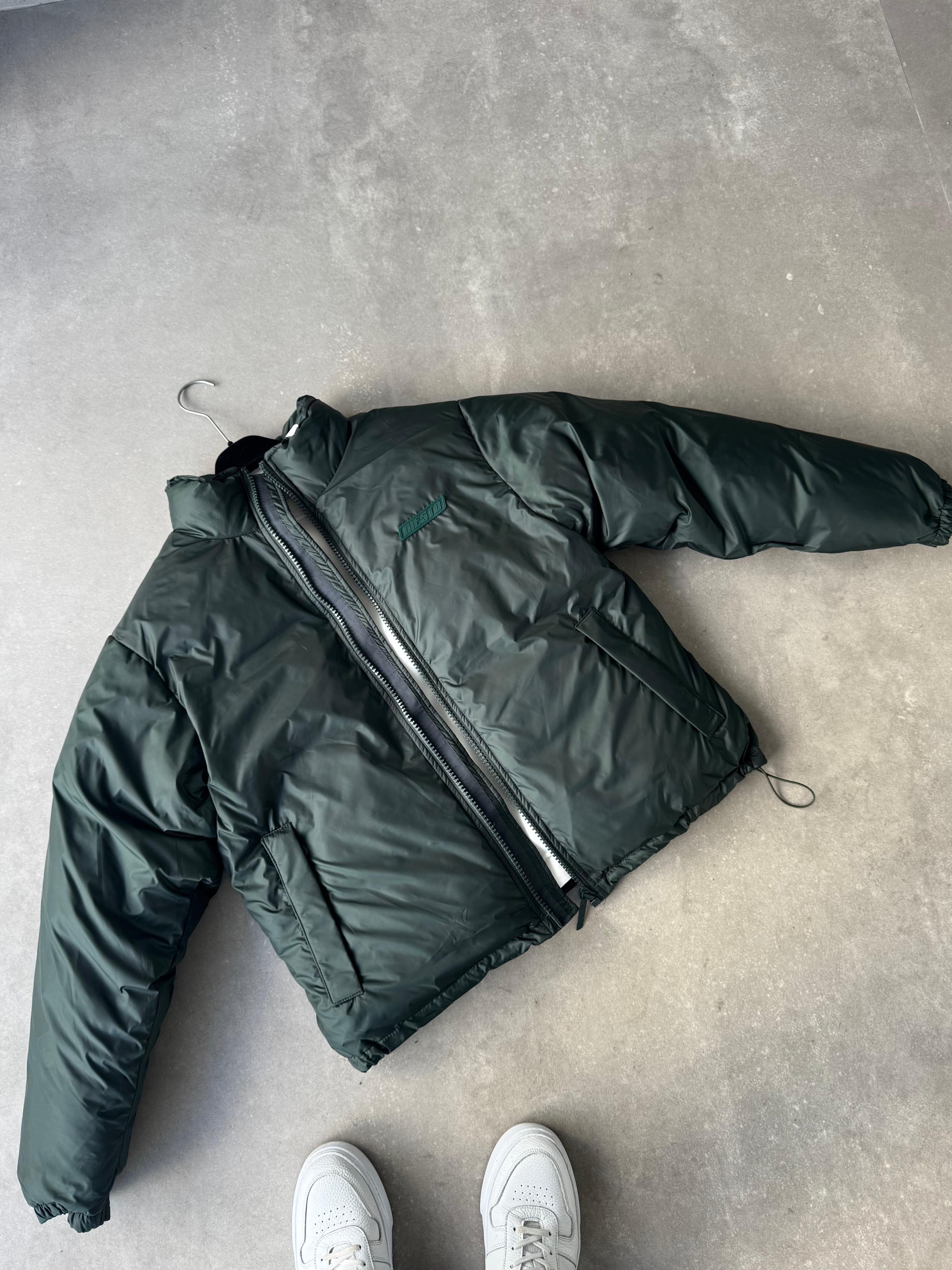 Haki Giesto Basıc Şişme Mont