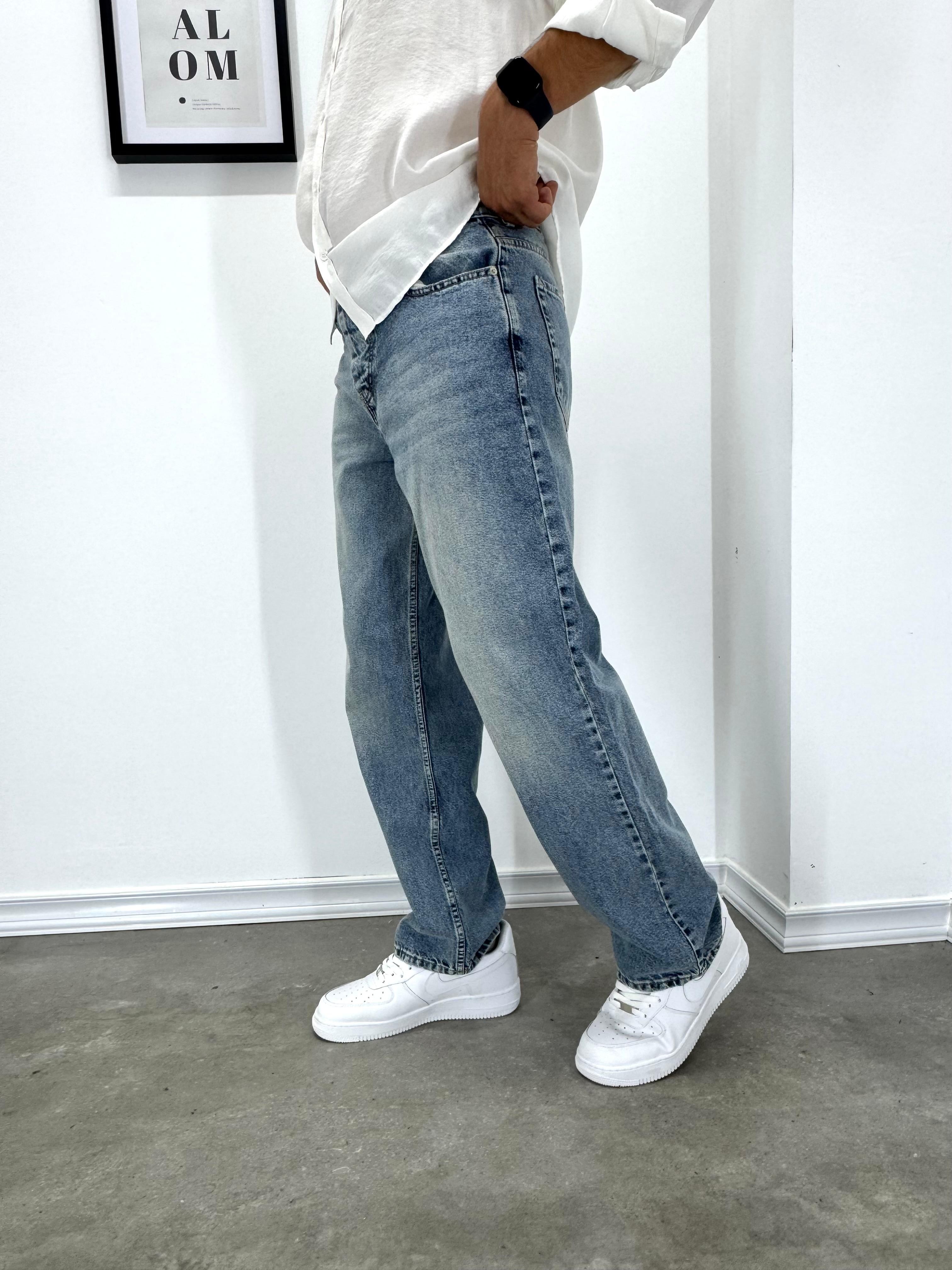 MAVİ PREMİUM BOL KALIP BAGGY JEAN