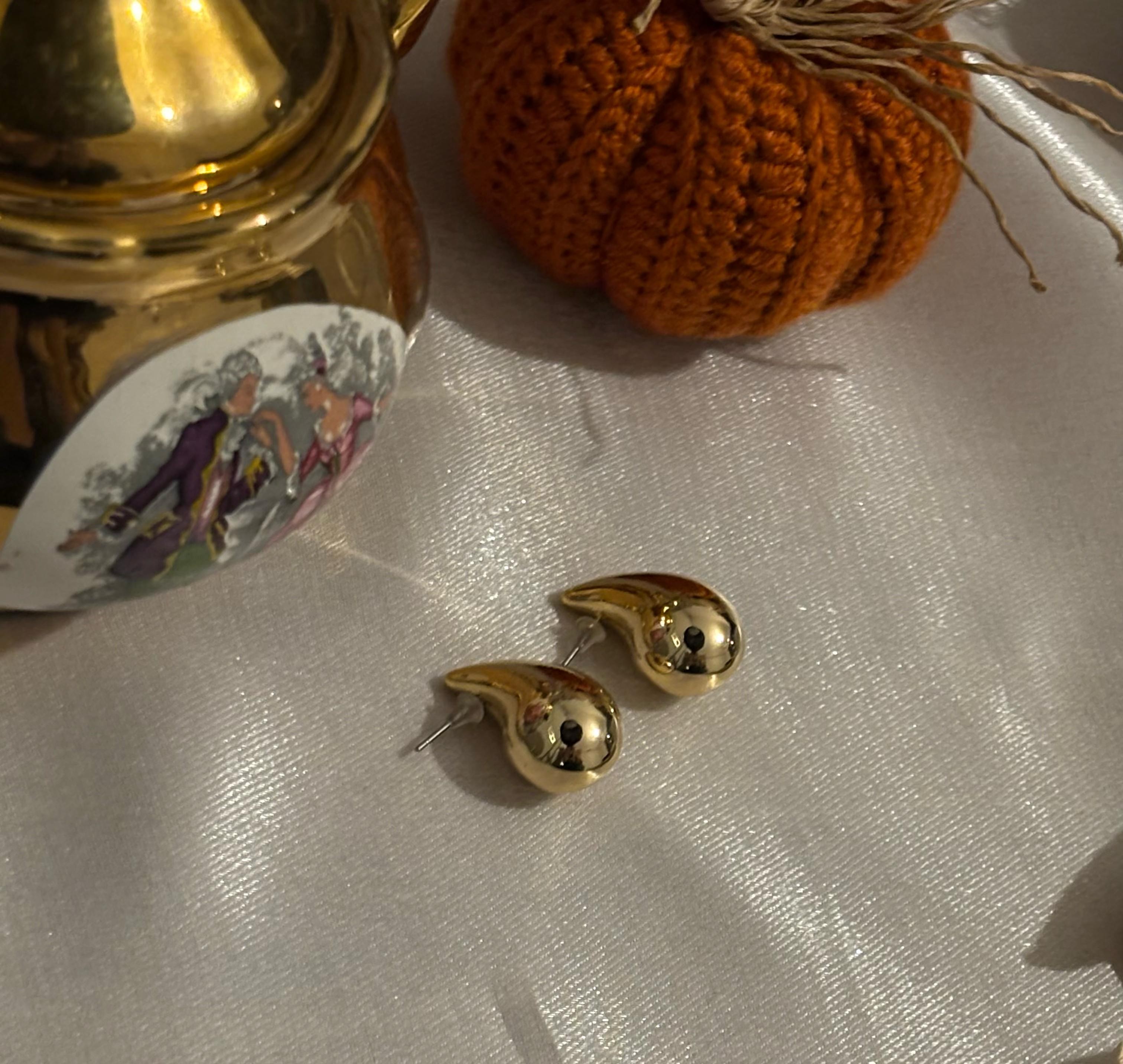 Damla Gold Küpe
