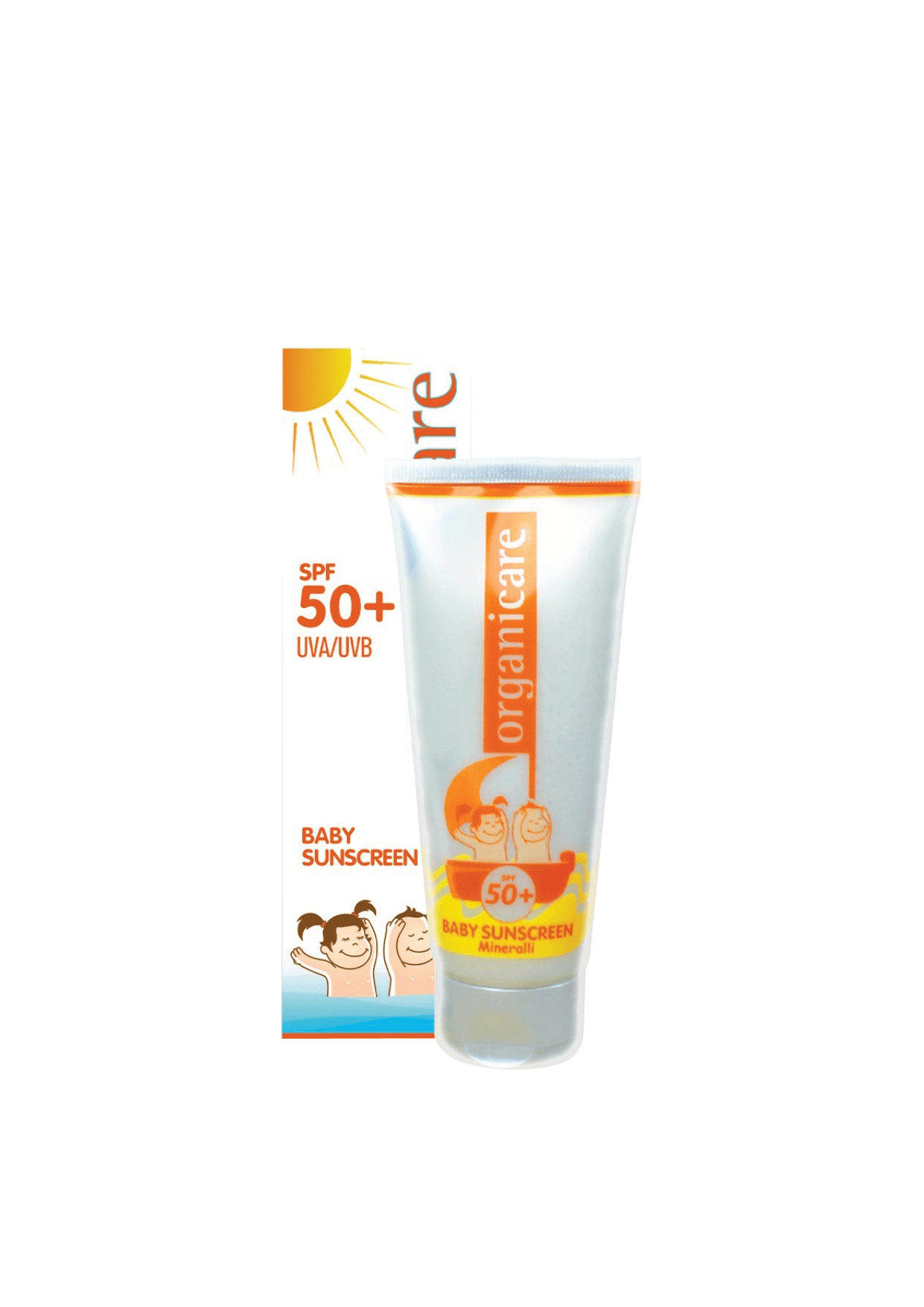 SPF50+ Bebekler ve Çocuklar İçin Koruyucu Güneş Losyonu 100 ml