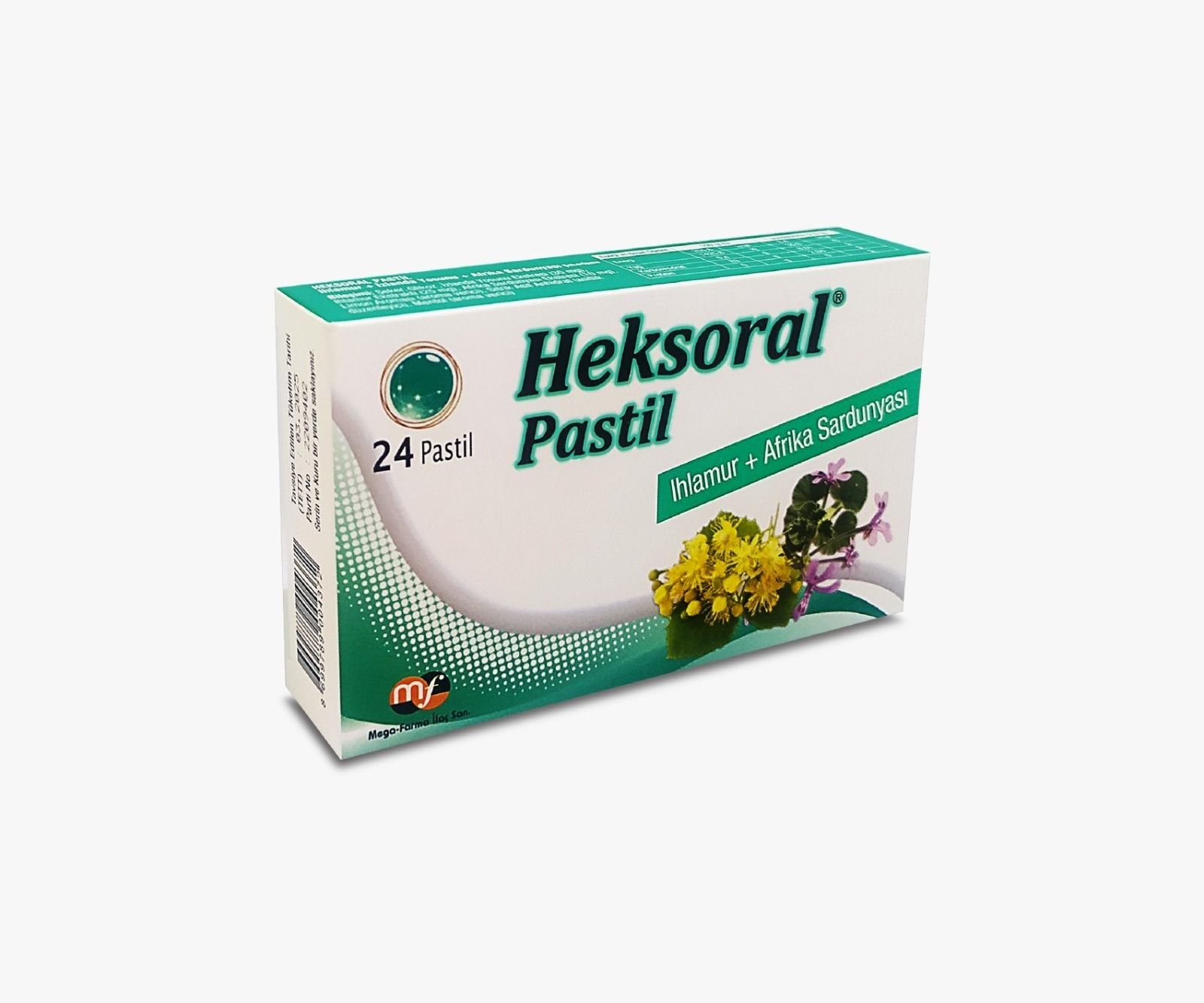 Heksoral Pastil (Ihlamur + İzlanda Yosunu + Afrika Sardunyası)