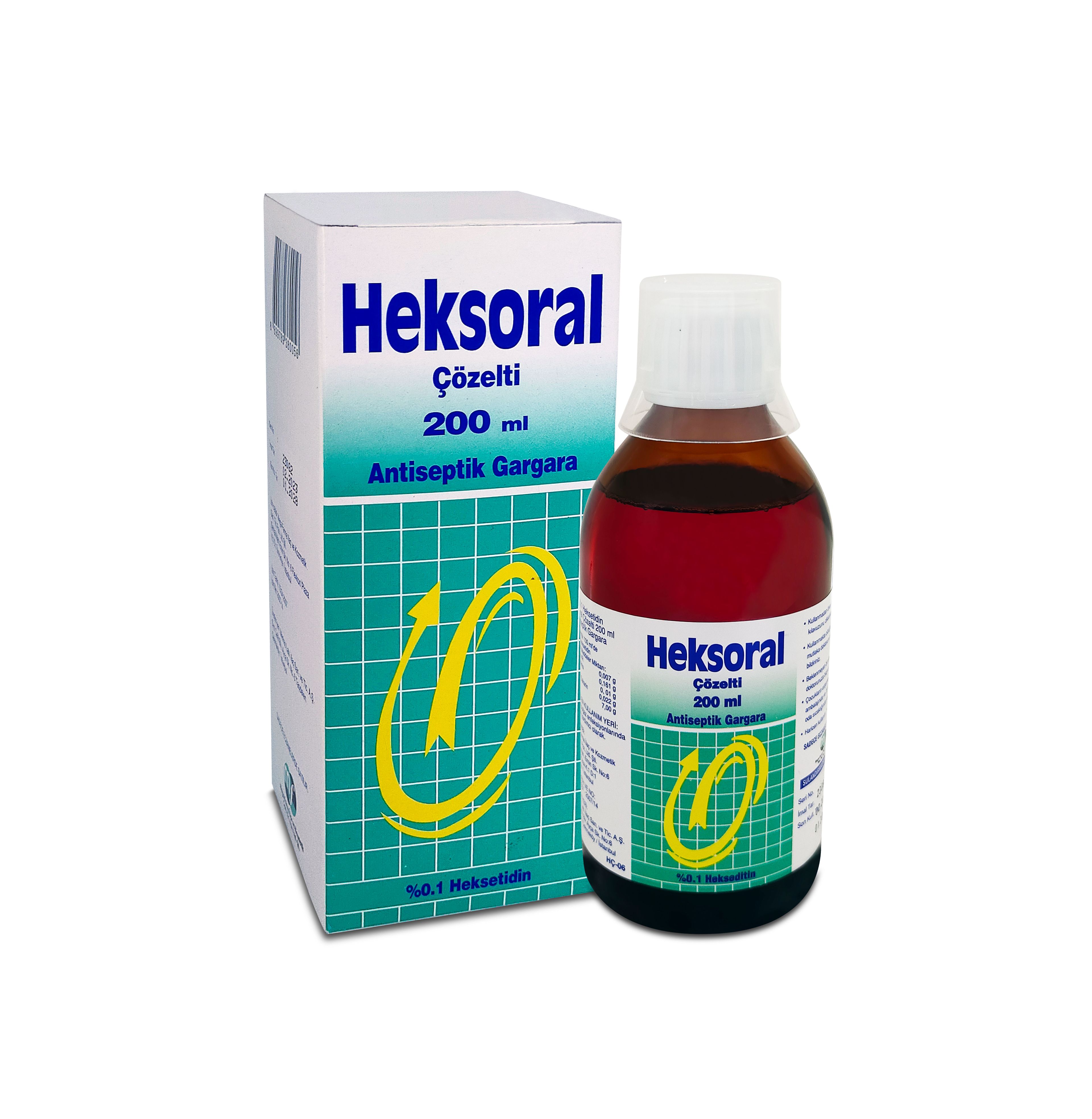 Heksoral Çözelti 200 Ml Gargara