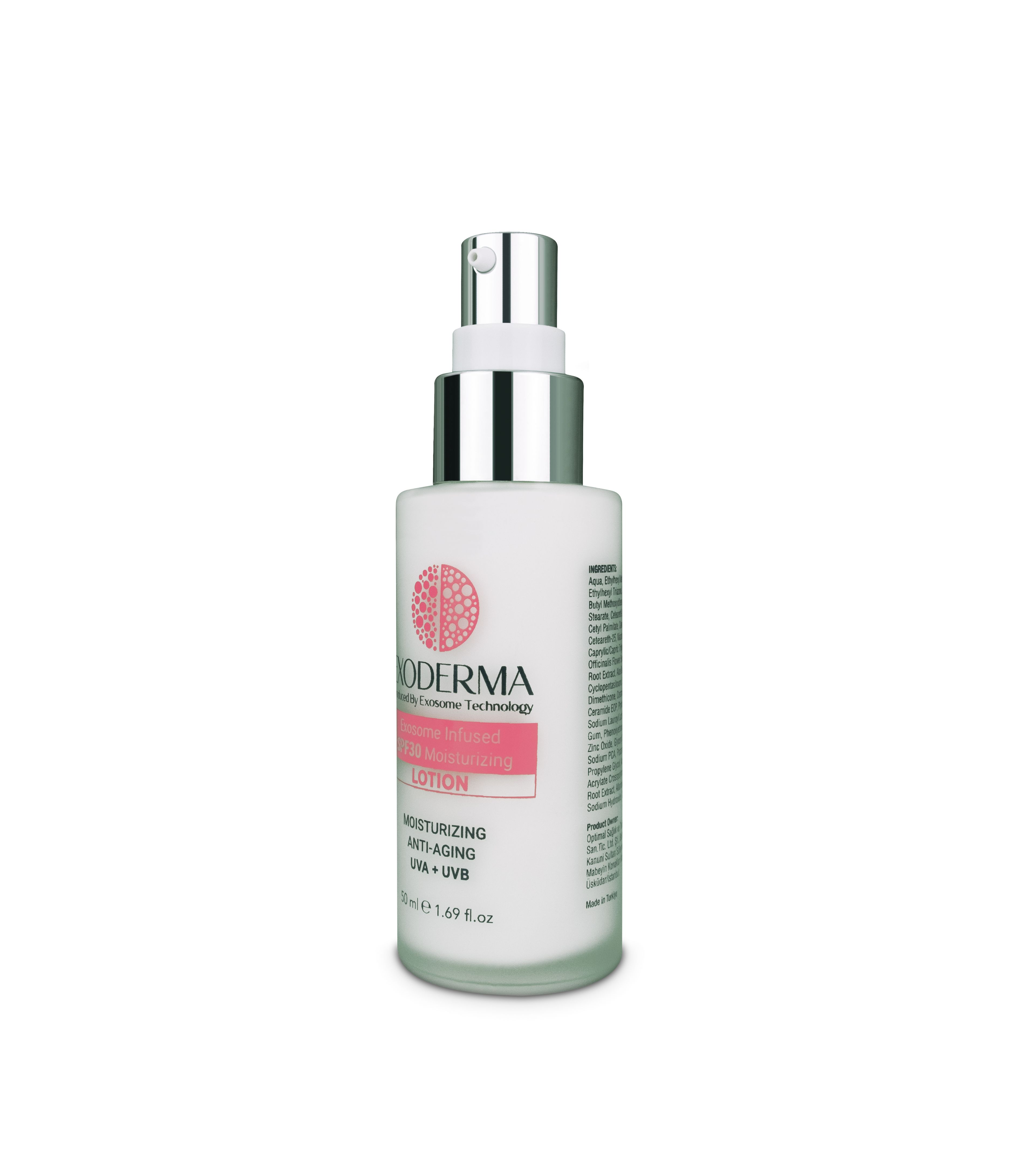 EXODERMA Exosome İçeren SPF30 Nemlendirici Losyon 