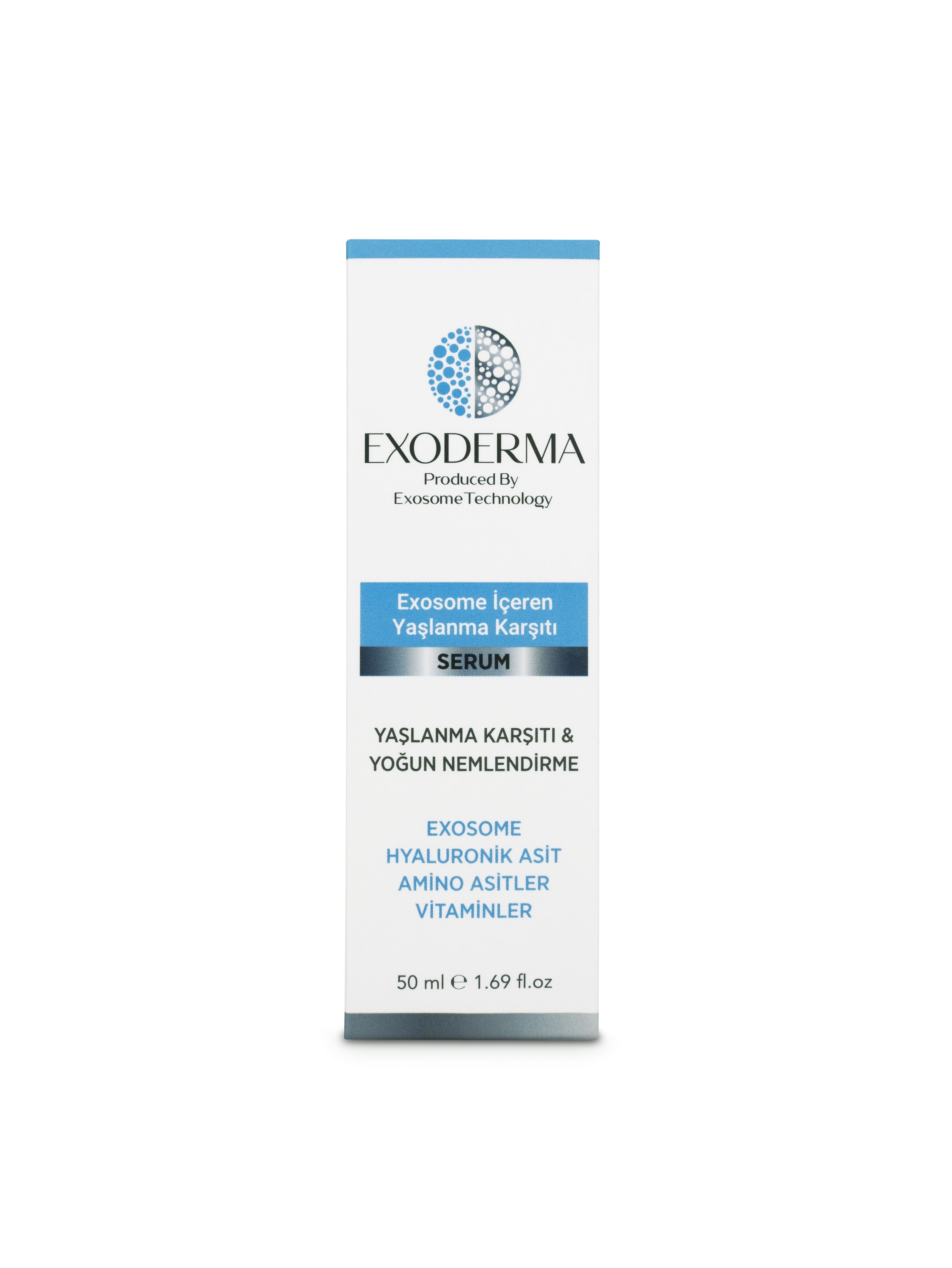 EXODERMA Exosome İçeren Anti-Aging Serum: Yenilikçi Cilt Gençleştirme Teknolojisi