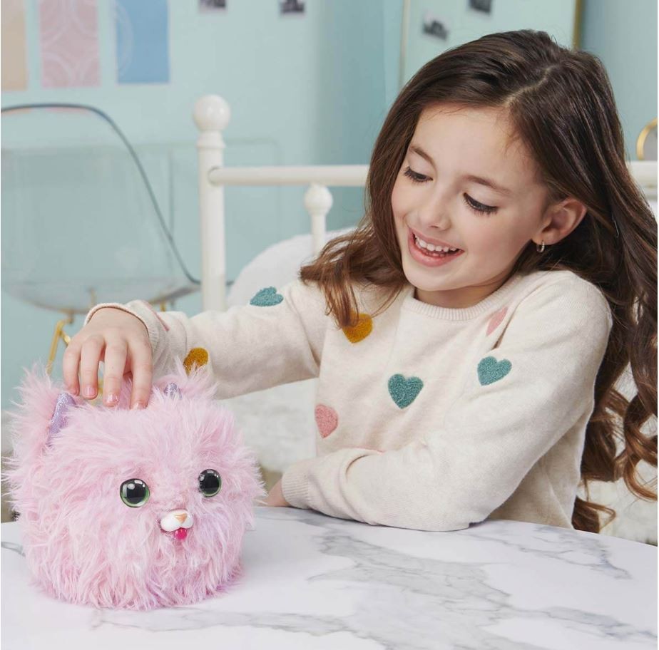 Spinmaster What The Fluff Kitty Fluffy Sesli Interaktif Evcil Hayvan Oyuncak