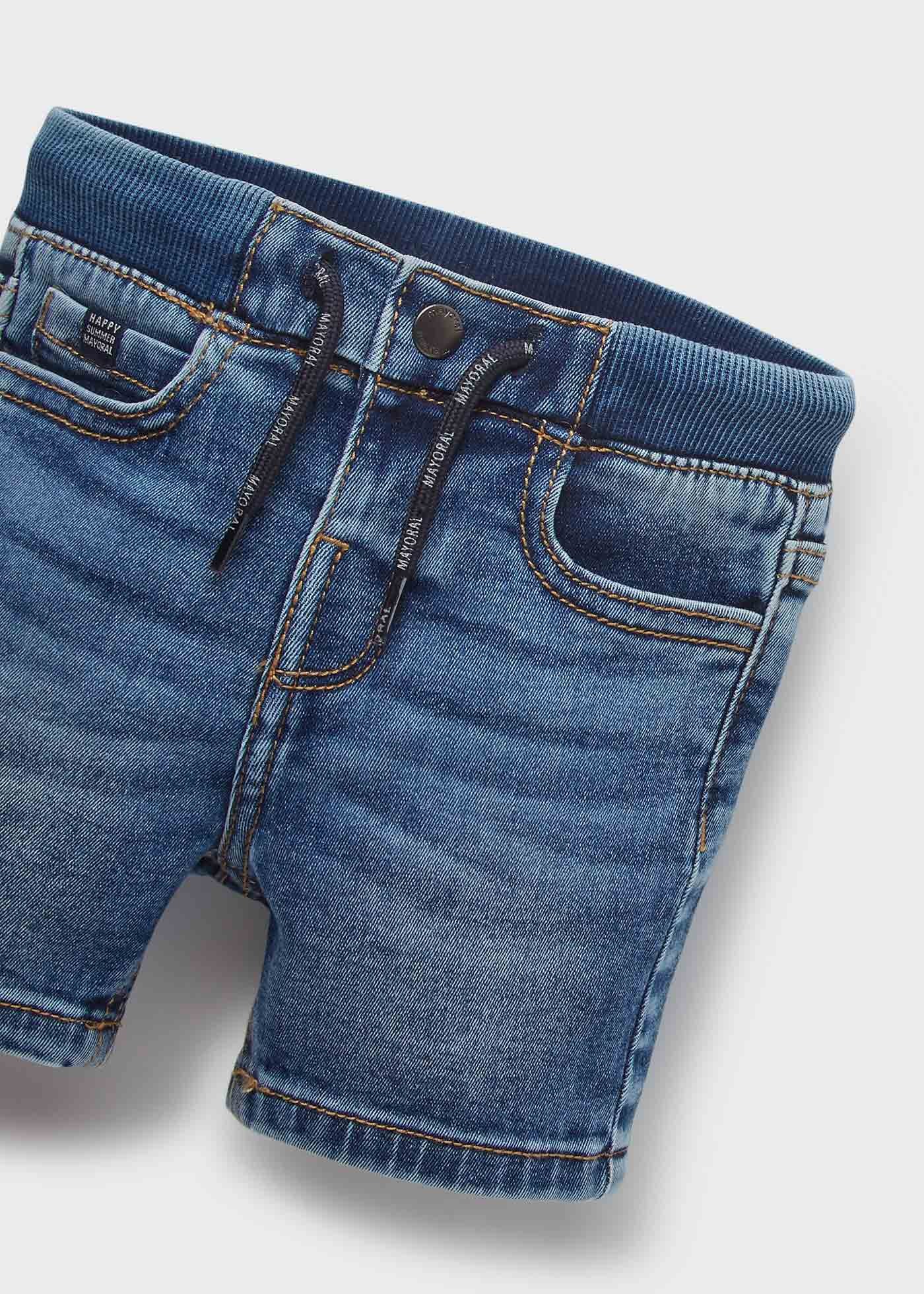 Mayoral erkek bebek denim şort 203