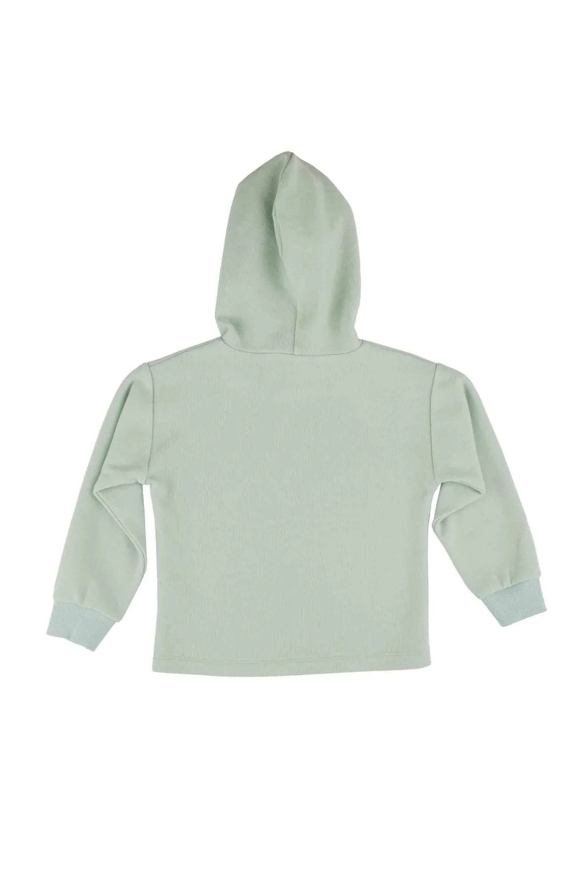 Kız Çocuk Gülenyüz Kapişonlu Sweatshirt 12029