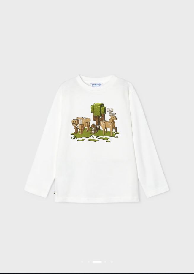 Mayoral Erkek Çocuk Baskılı Sweatshirt  4054