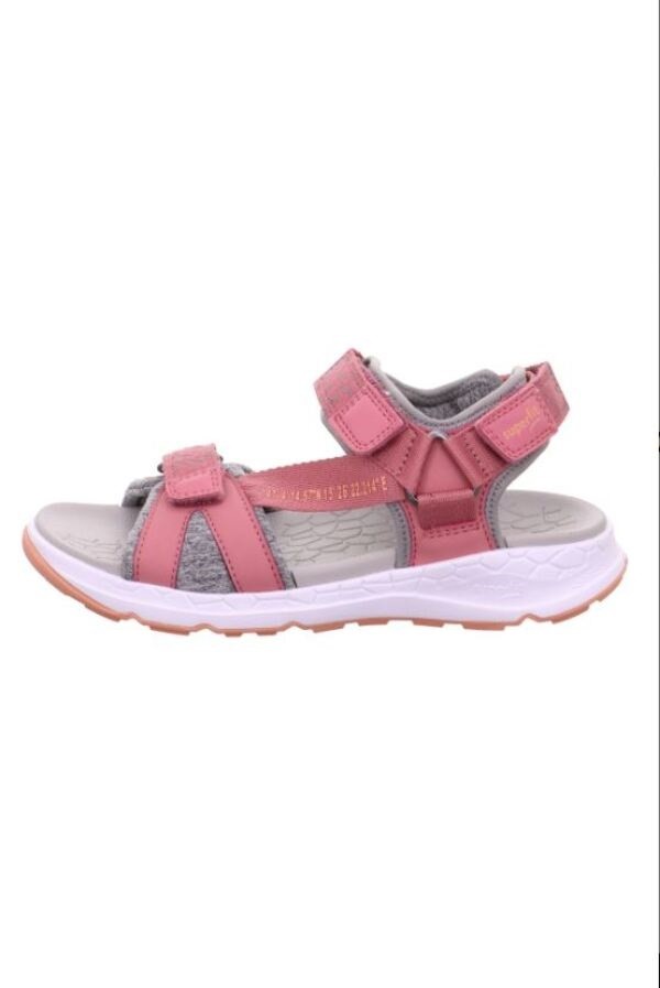 Superfit Criss Cross Kız Çocuk Pembe Sandalet 000580-5500