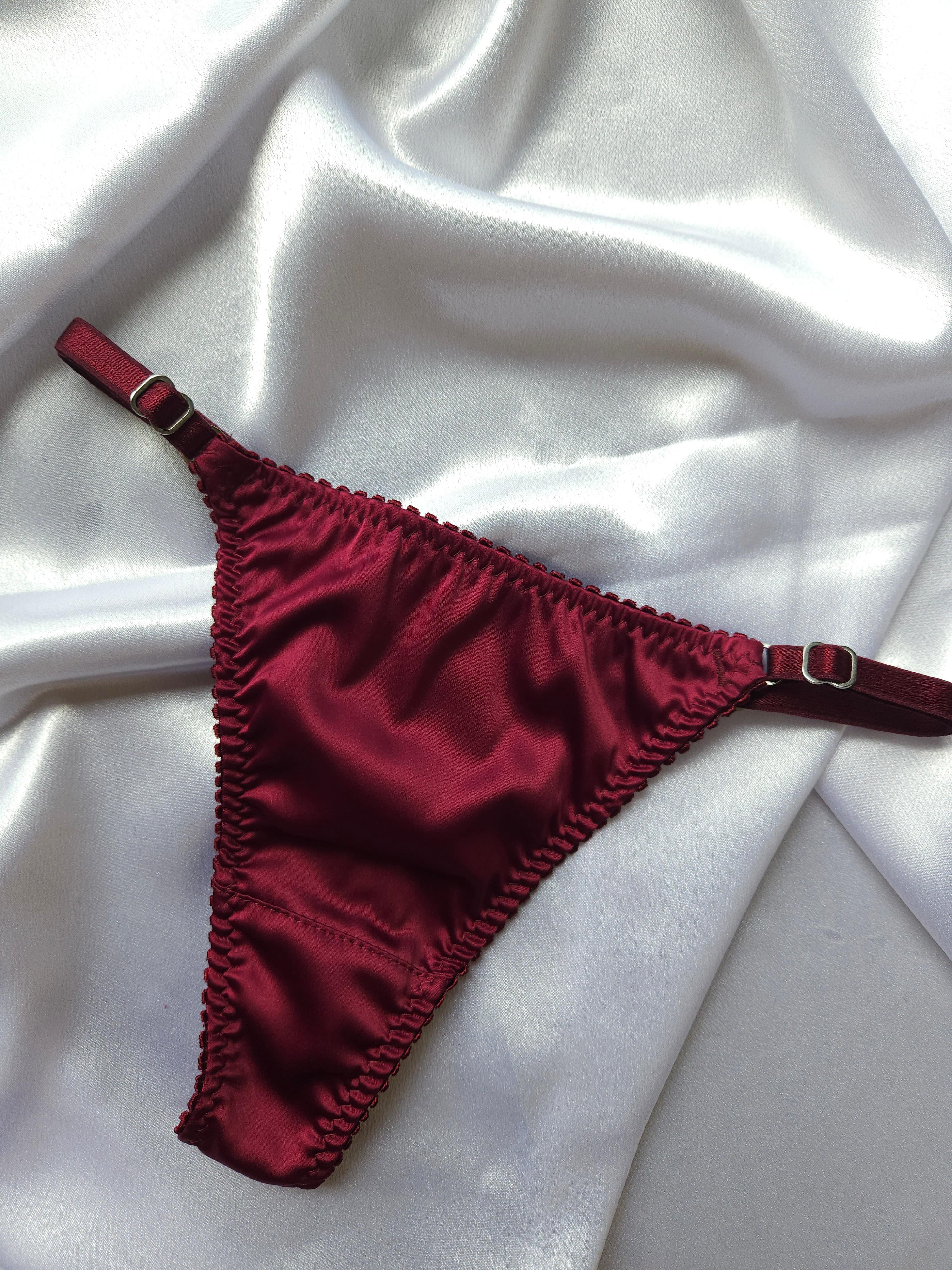Ayarlanabilir Tanga Külotu Bordo Jaklin 03-012