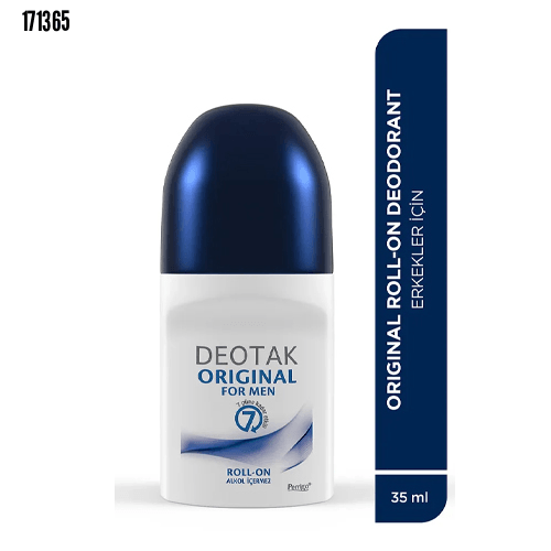 Deotak Original Erkek 7 Güne Kadar Etkili Roll-on Deodorant 35 ml