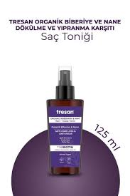 Tresan Organik Biberiye & Nane Dökülme ve Yıpranma Karşıtı Saç Toniği 125 ml