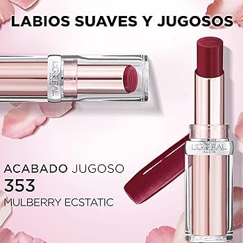 LOreal Paris Glow Paradise Balm-in-lipstick - Işıltı Veren Bordo Tonlu Ruj 353 Mulberry Ecstatic