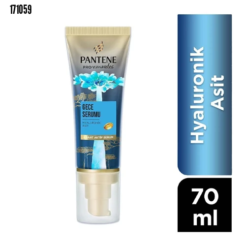 Pantene Miracles Hydra Glow Gece Serumu, 70 ml