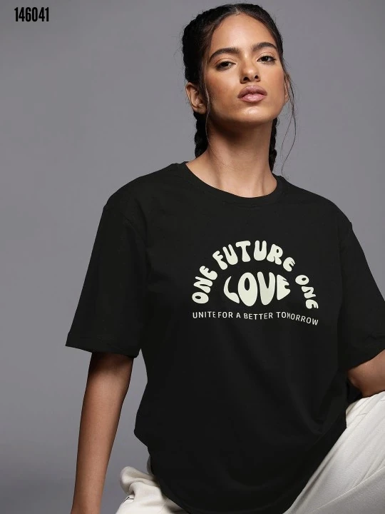 Baskılı Oversize Tshirt 