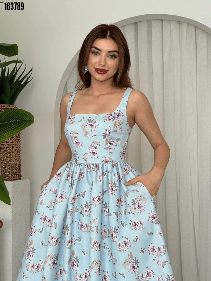 Yoa Cep Detaylı Elbise