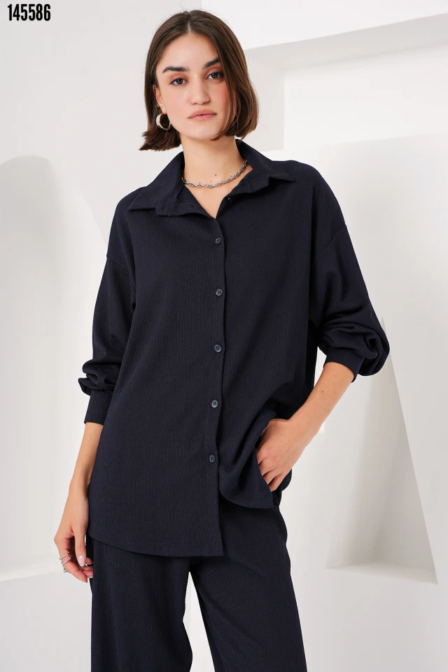 Örme İkili Takım - C.Lacivert