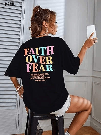 Bisiklet Yaka Baskılı Tshirt 