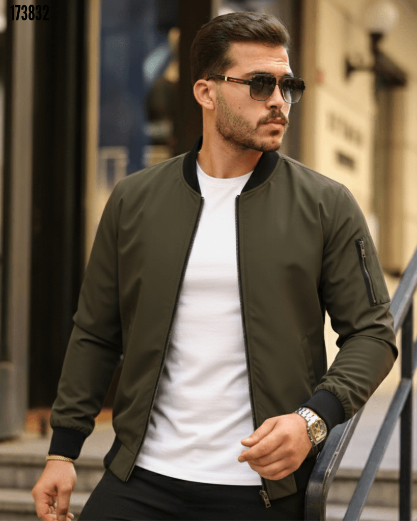 Erkek Trend Bomber Mont - Ceket