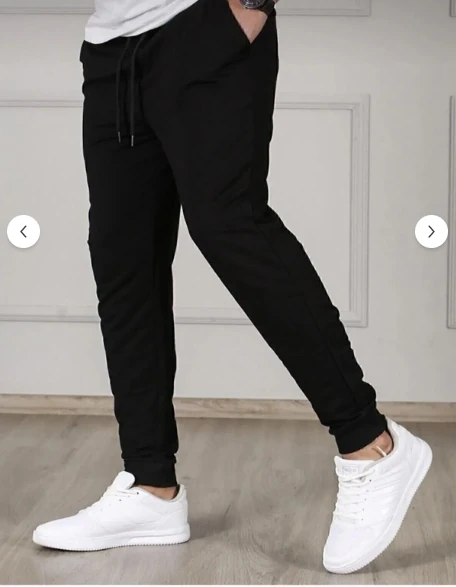 Pamuklu Slouchy Fit Basic Erkek