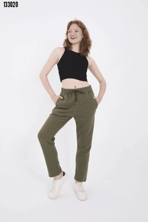 Unisex Üç İplik Basic Eşofman Pantolon