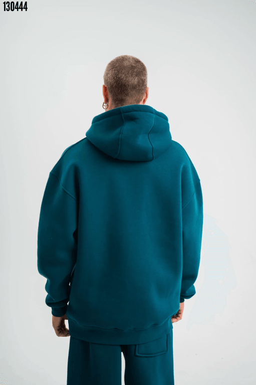 Unisex Double Oversize Kapşonlu Basic SweatShirt