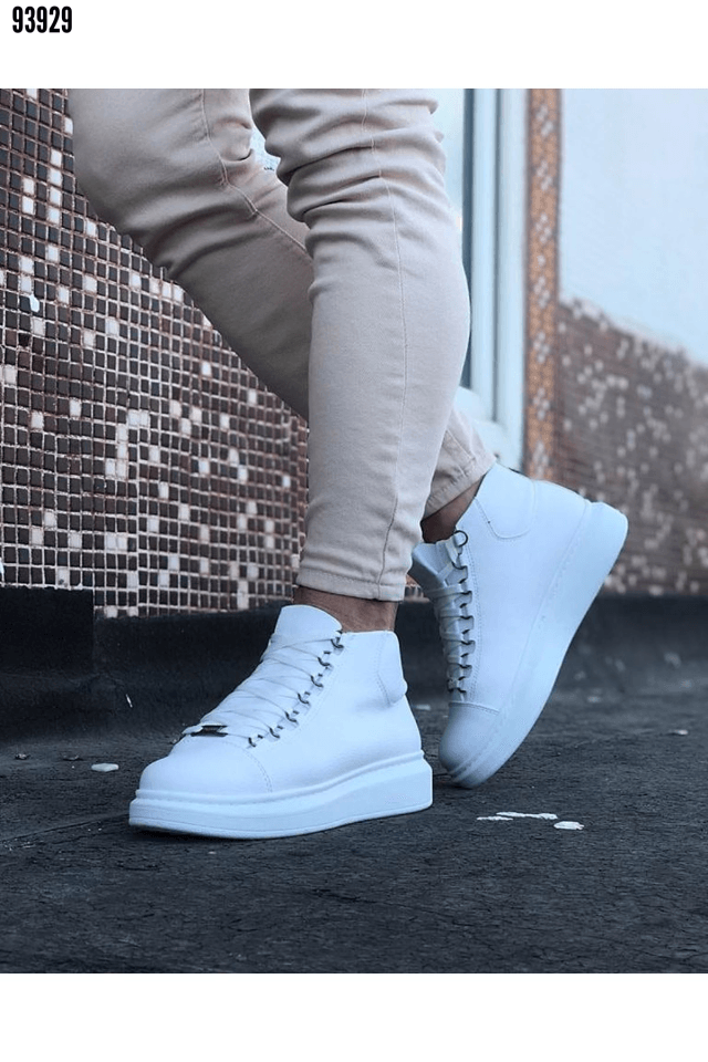 Erkek WG Bağcıklı Sneakers Yarım Bilek Bot