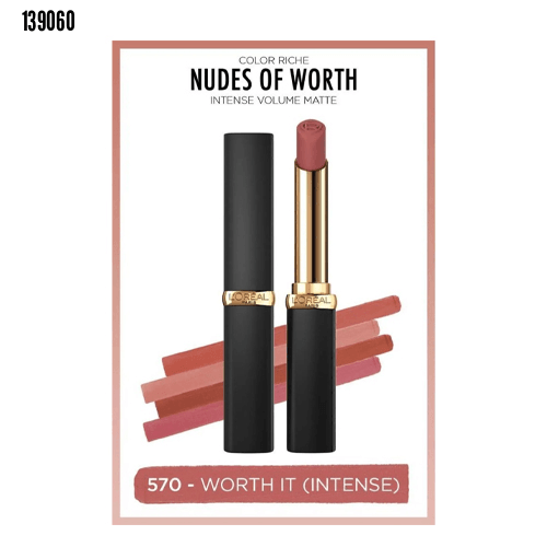 LOreal Paris Color Riche Intense Volume Matte Ruj - 570 Worth It (Intense)