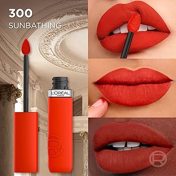 LOreal Paris Infaillible Matte Resistance Likit Mat Ruj - 300 Sun Bathing