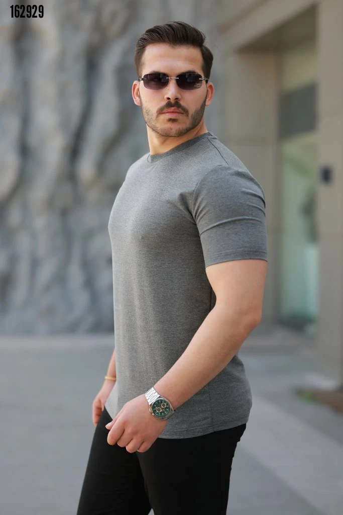 Erkek Basic Kısa Kollu Tişört