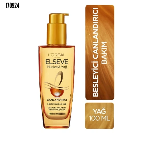 LOréal Paris Elseve Mucizevi Canlandırıcı Bakım Yağı 100ml