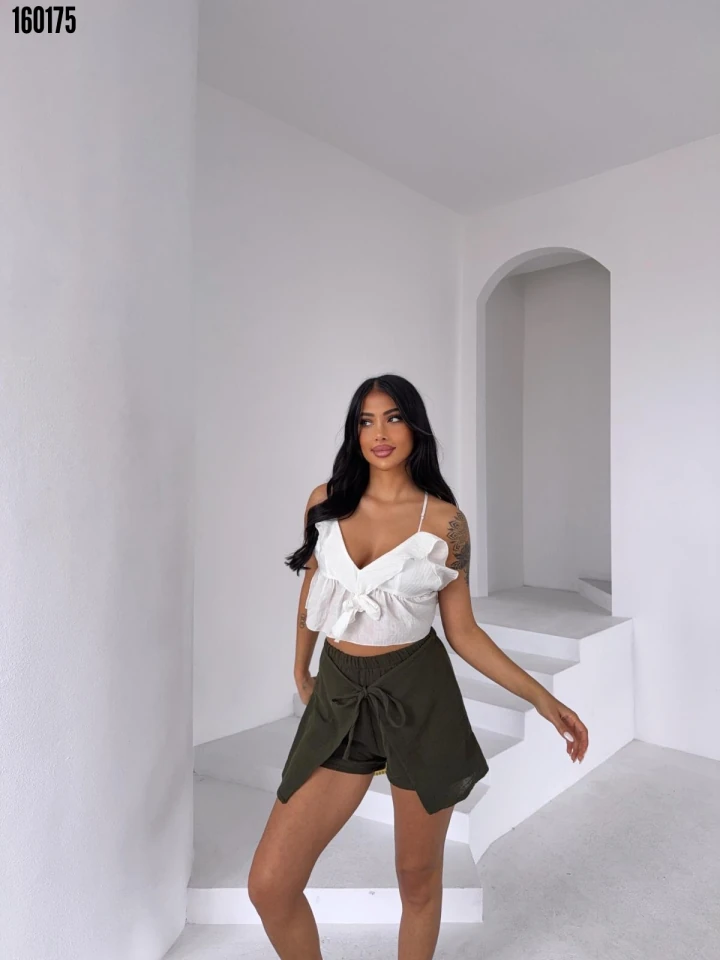 Kadın Salaş Şort Etek