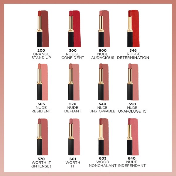LOreal Paris Color Riche Intense Volume Matte Ruj - 570 Worth It (Intense)