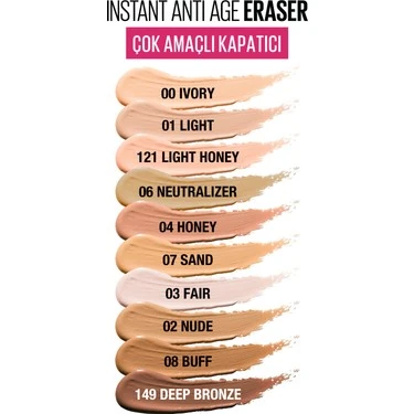 Maybelline Kapatıcı Instant Anti-Age Eraser Concealer 03 Fair