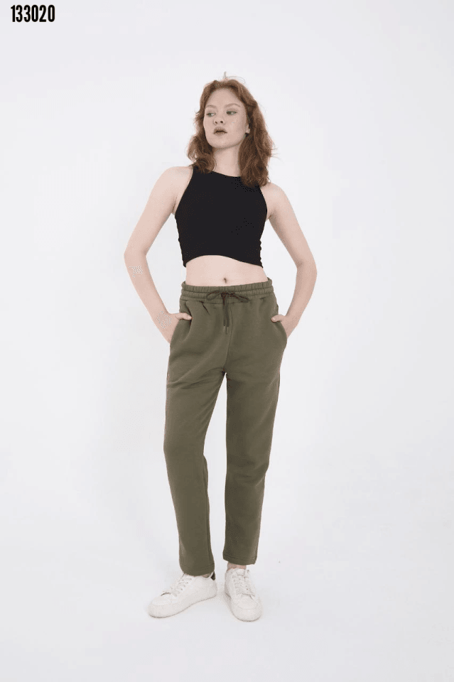 Unisex Üç İplik Basic Eşofman Pantolon