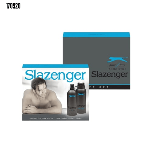 Slazenger Edt Erkek 125 ml Deo 150 ml Activesport Mavi