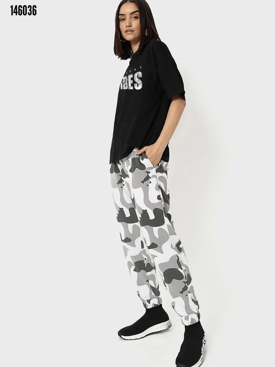 Baskılı Oversize Tshirt