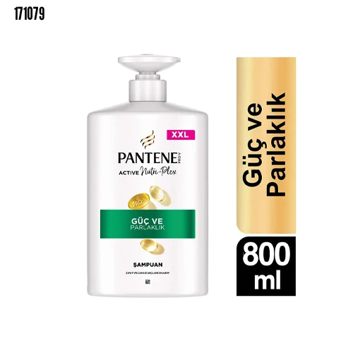 Pantene Güç Ve Parlaklık Şampuan 800 ml