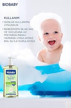 Biobaby Ultra Hassas Saç Ve Vücut Bebek Şampuanı 500 ml 3 Al 2 Öde-Organik Içerik