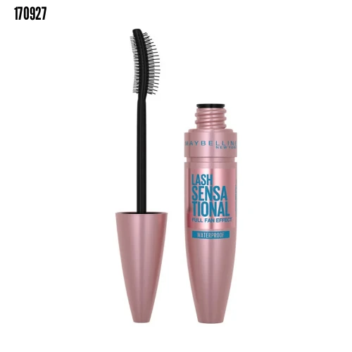Maybelline Maskara Lash Sensational Yelpaze Etkili Suya Dayanıklı Siyah