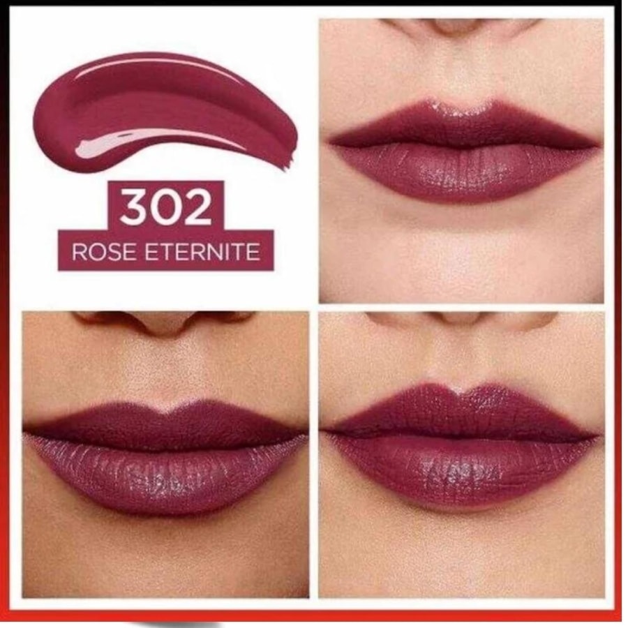 LOreal Paris LOréal Paris Infaillible 2-Step 24 Saat Kalıcı Likit Ruj & Balm - 302 Rose Eternite