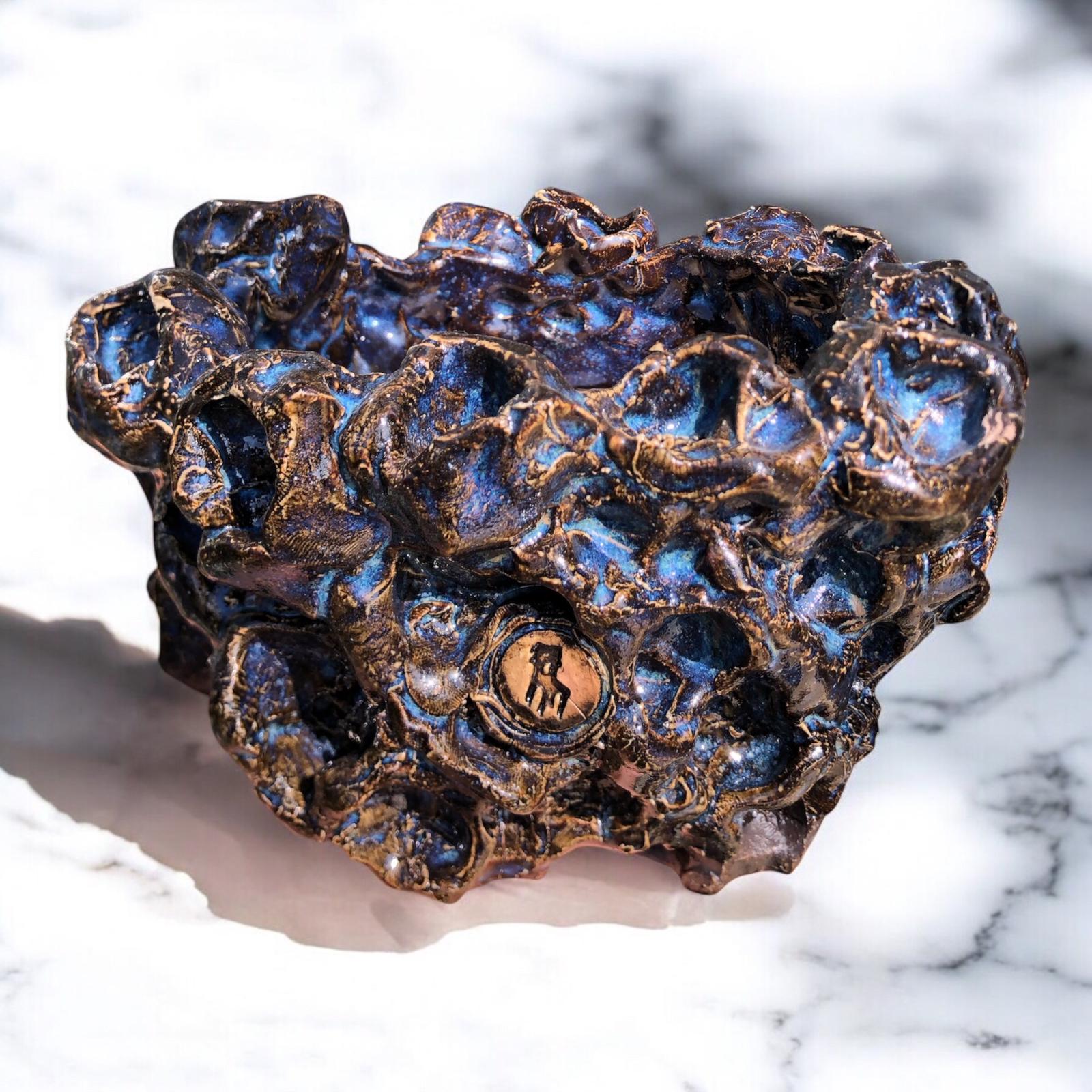 Serbest Style Blue Saksı D:20 H:10