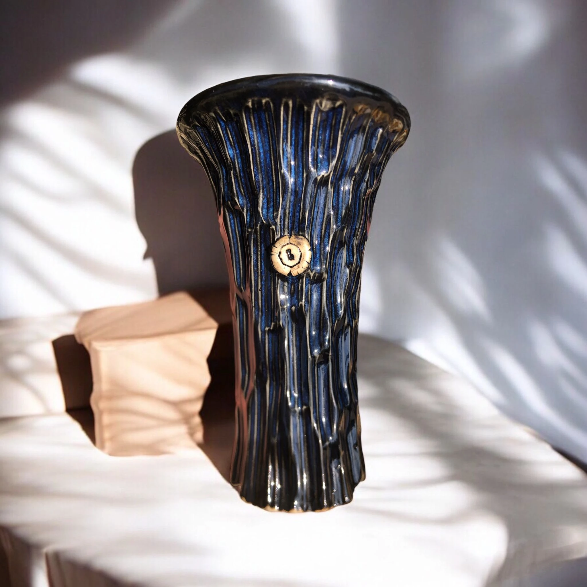 Night-Blue Thai Style Saksı D:11 H:16,5