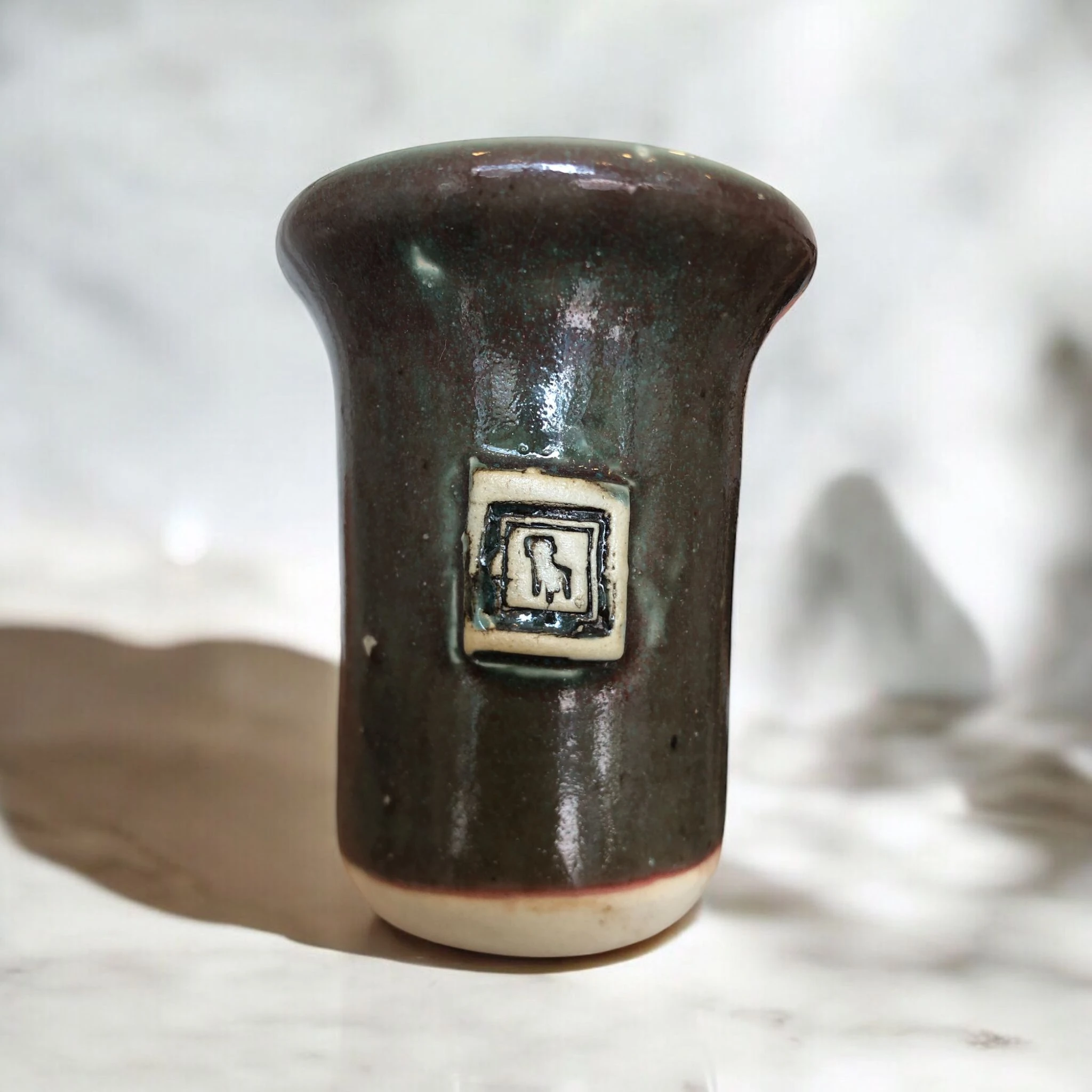 Mini Silindir Green Saksı D:7 H:9