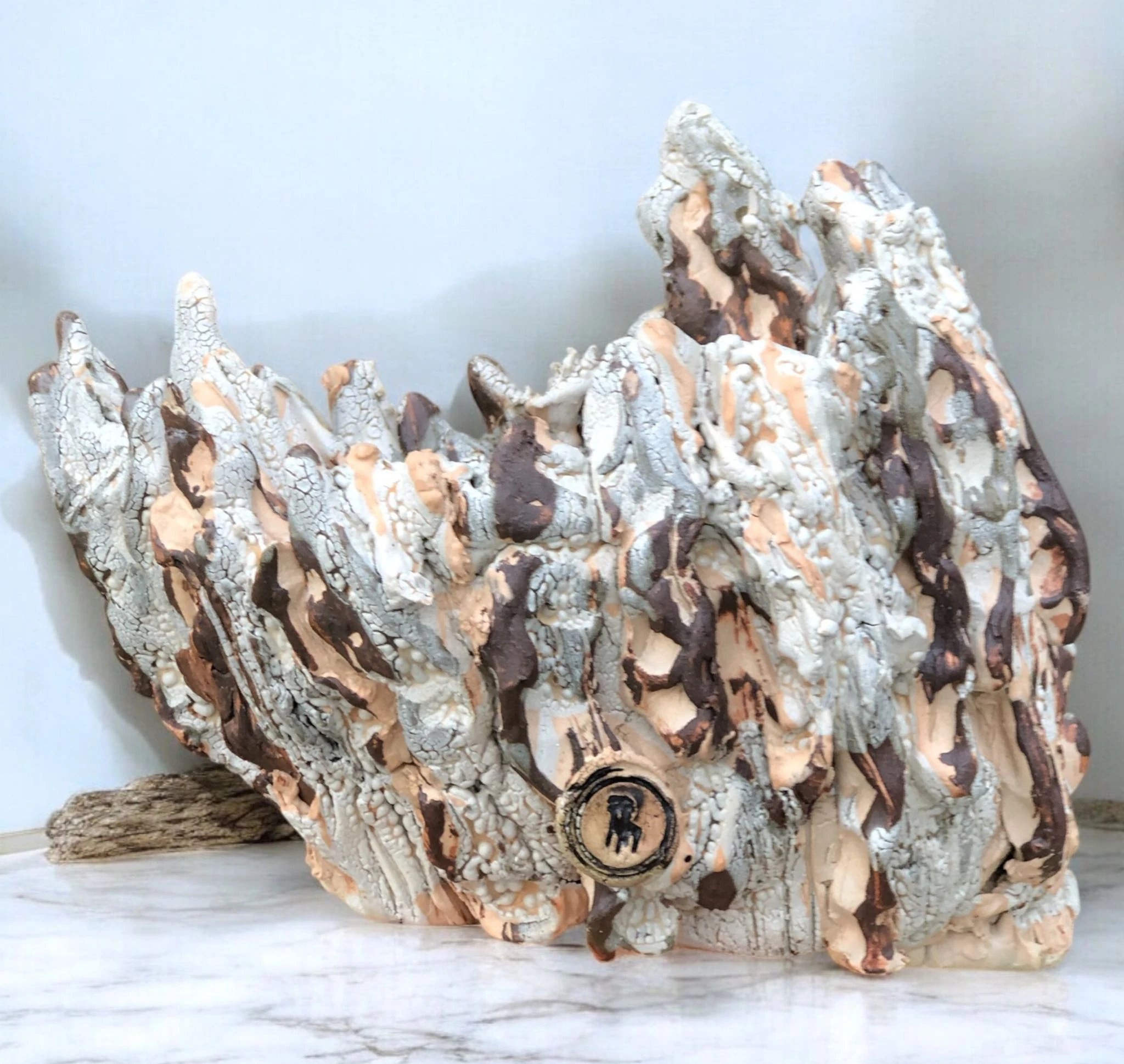 Serbest Style Brown Saksı D:24 H:17