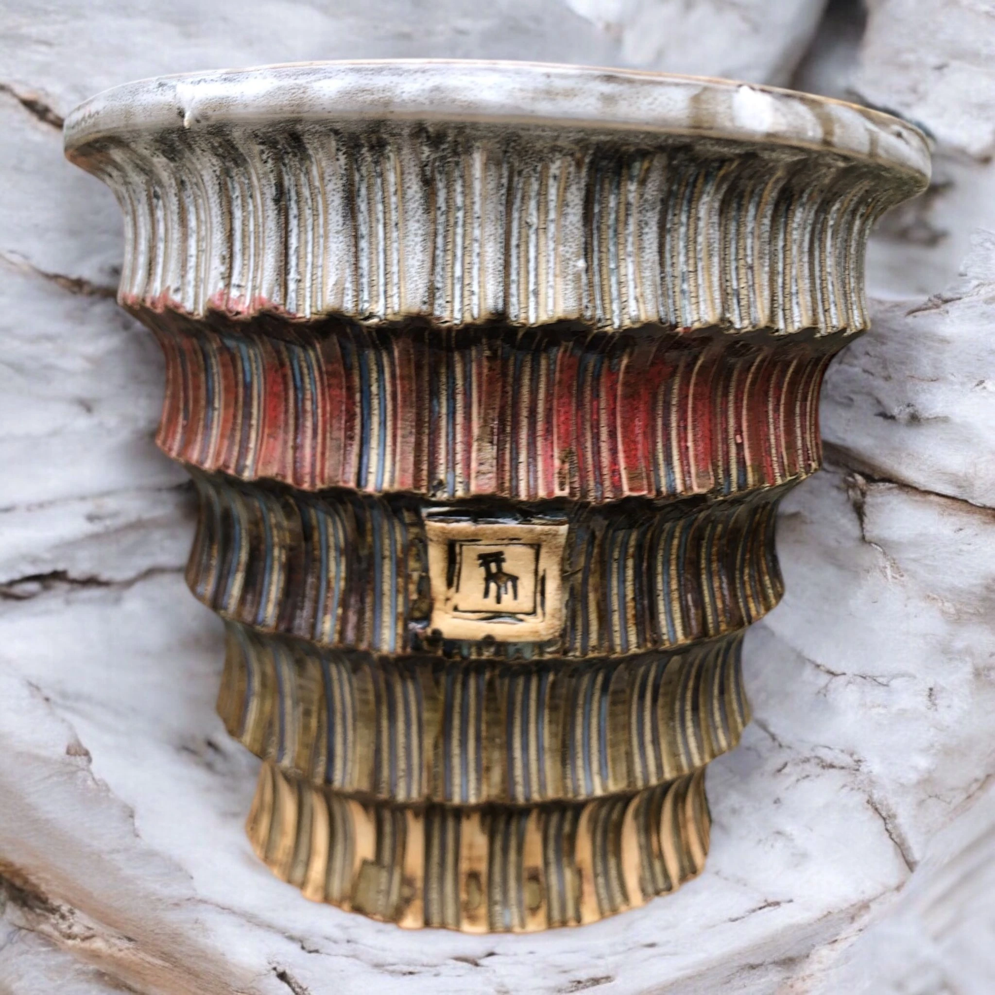 3 Colors Koni Saksı D:20 H:17,5