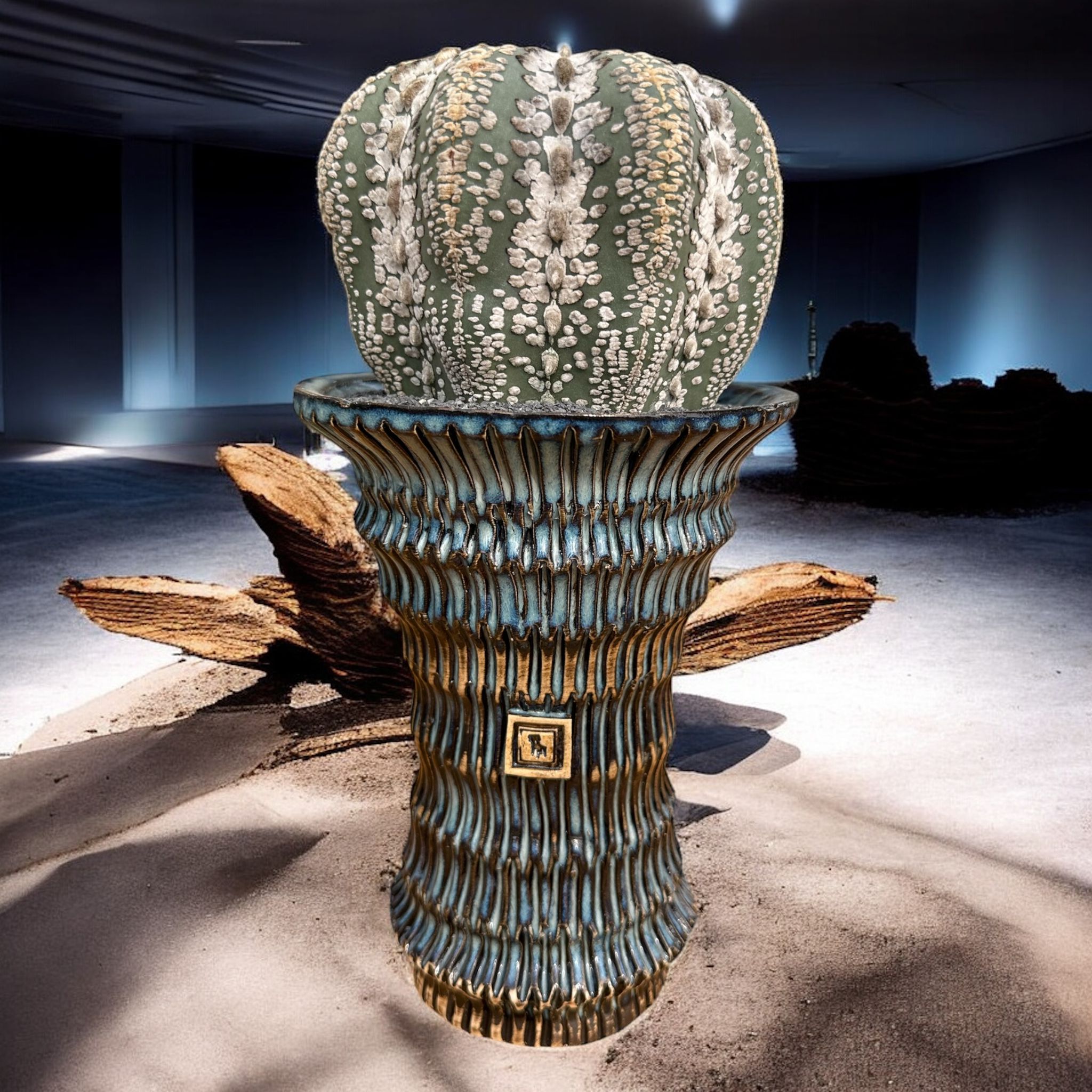 Astrophytum Asterias Hanazono Star Shape D:15 cm H:30 cm