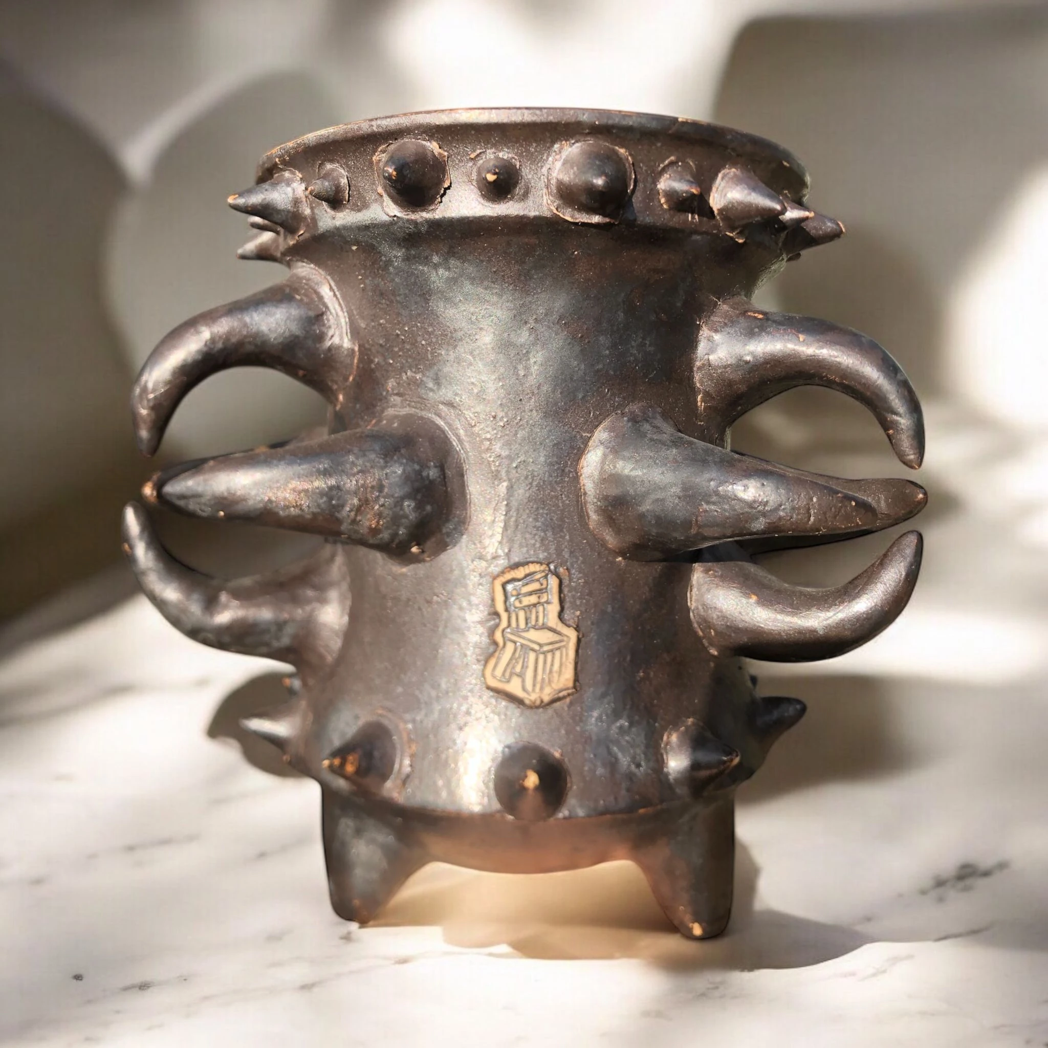 Oksit Brown Octopus Saksı D:15 H:19