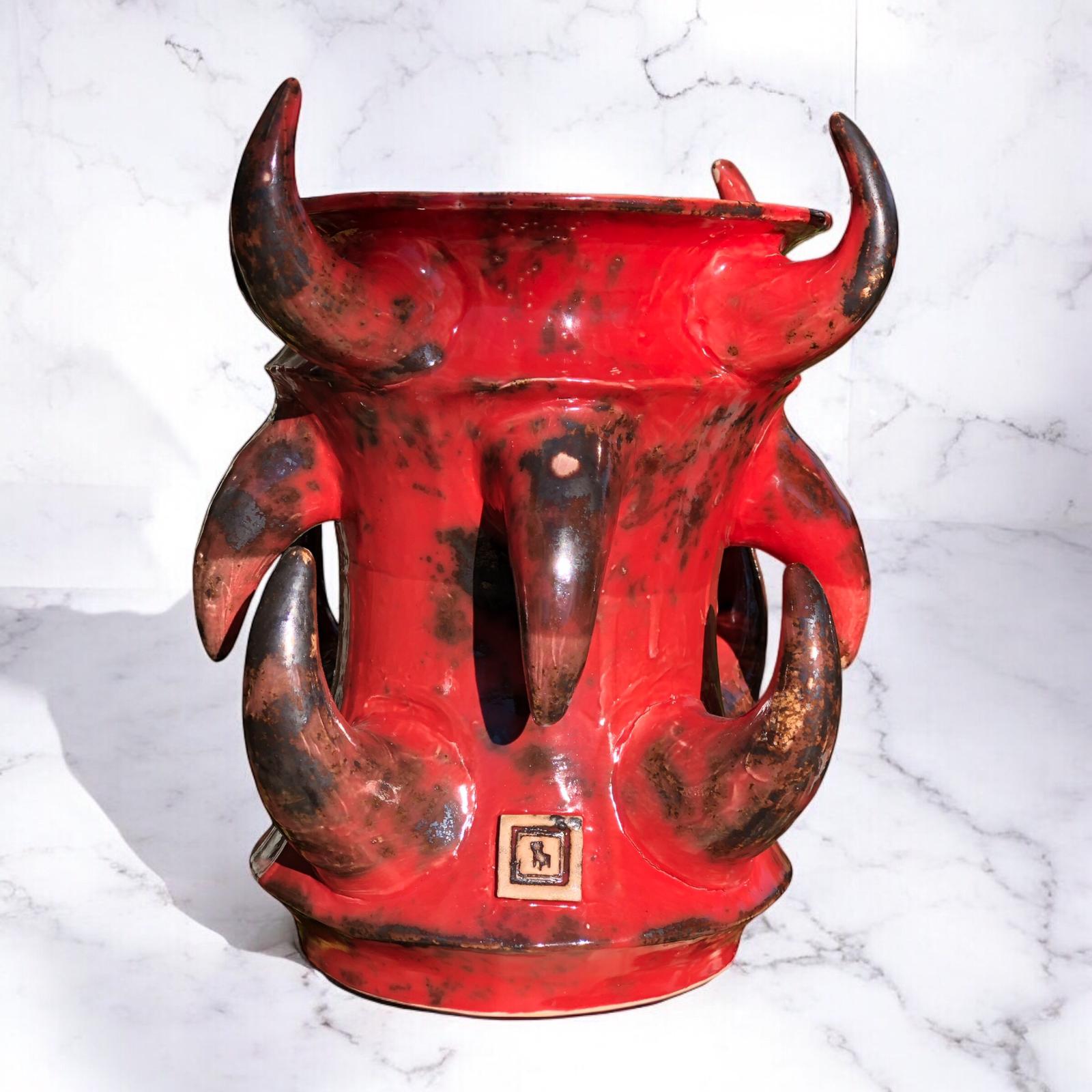 Red Aresin Kadehi Saksı D:15,5 H:19