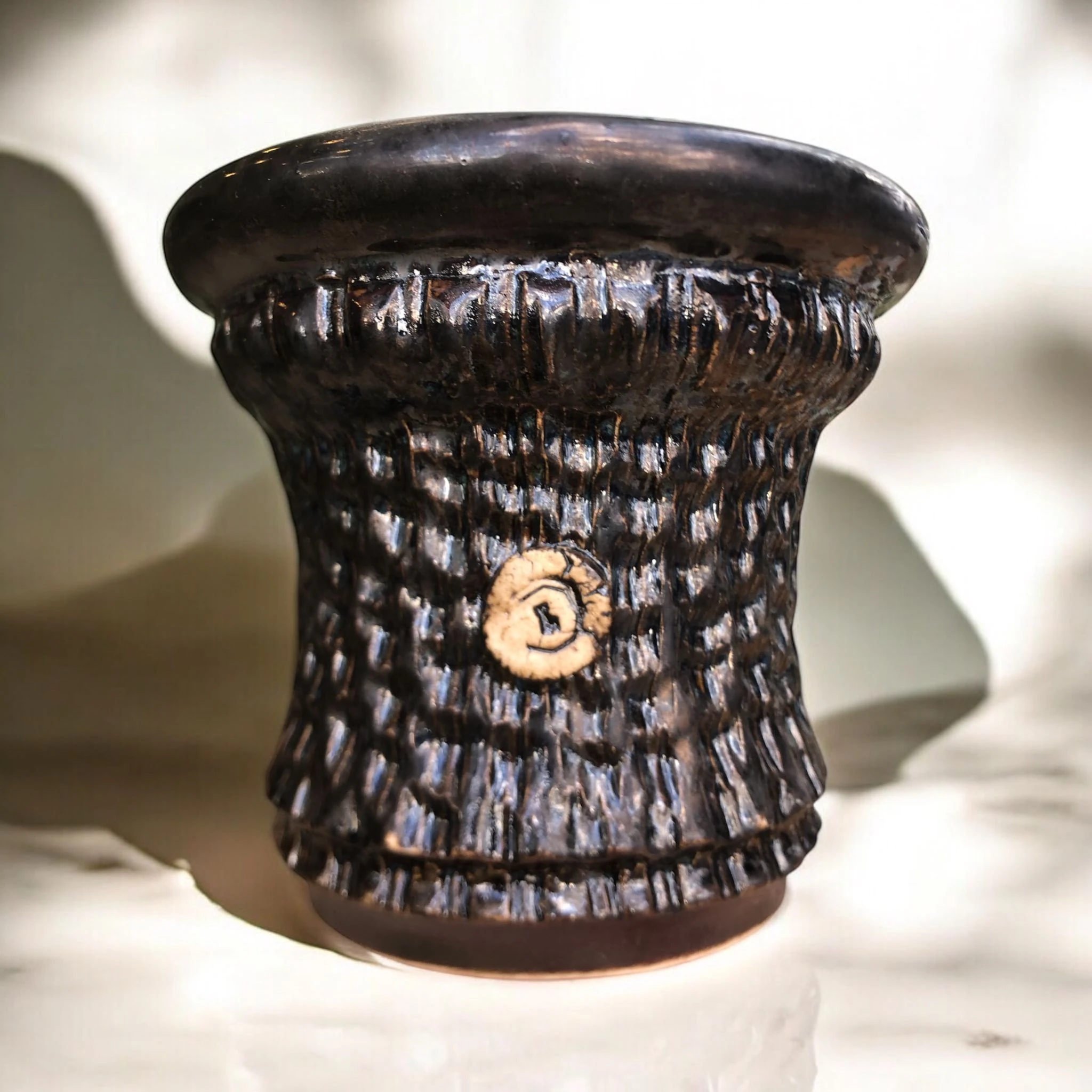 Dark Japanese Style Saksı D:14 H:12